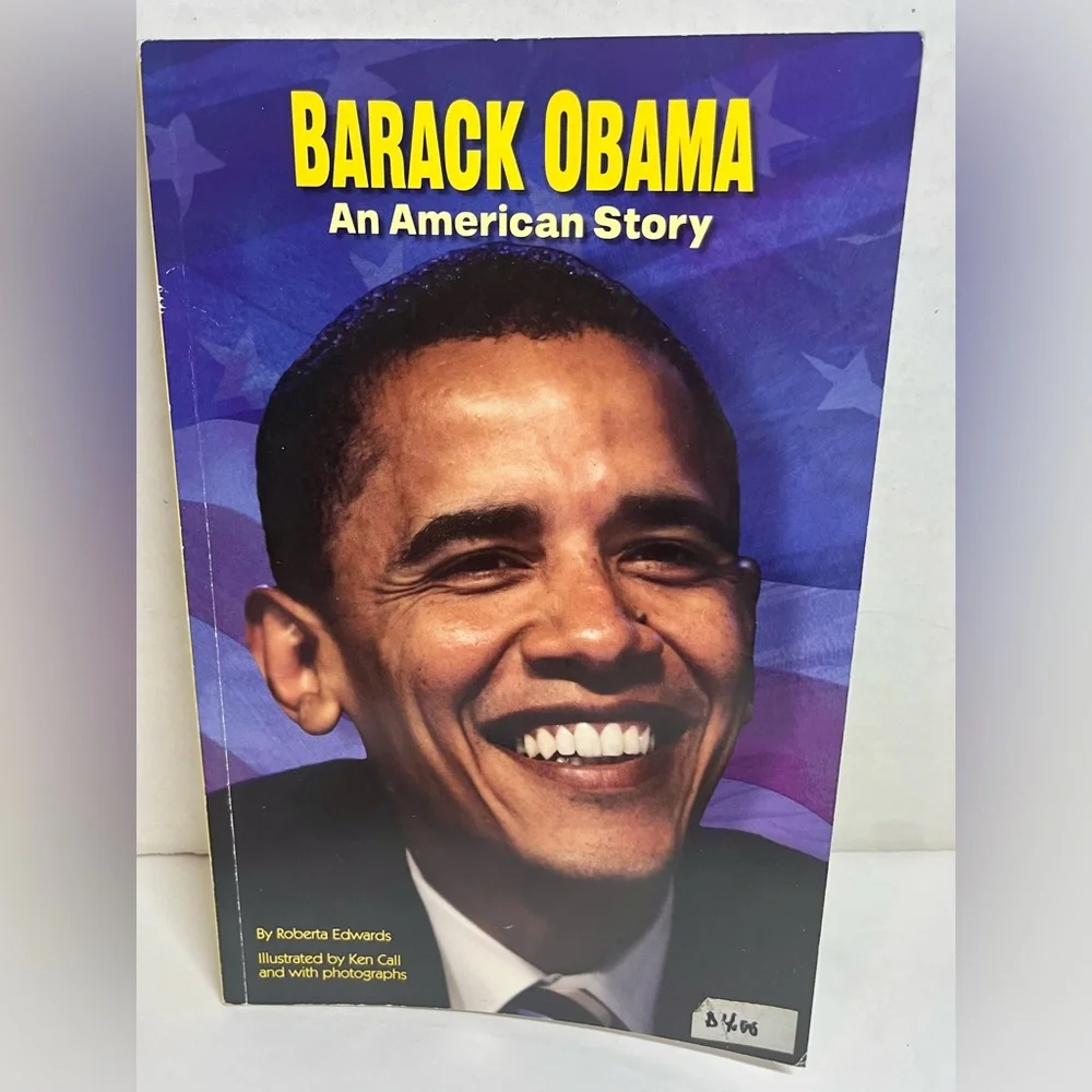 BOOK LOT - VINTAGE - BARACK OBAMA, BEN CARSON & JOHN HENRY - BLACK HISTORY